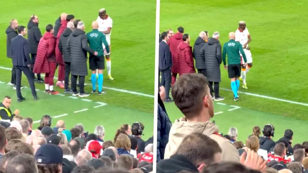 Taraftarı korkutan görüntü! Sakatlık yaşayan Osimhen kolunu oynatamadı