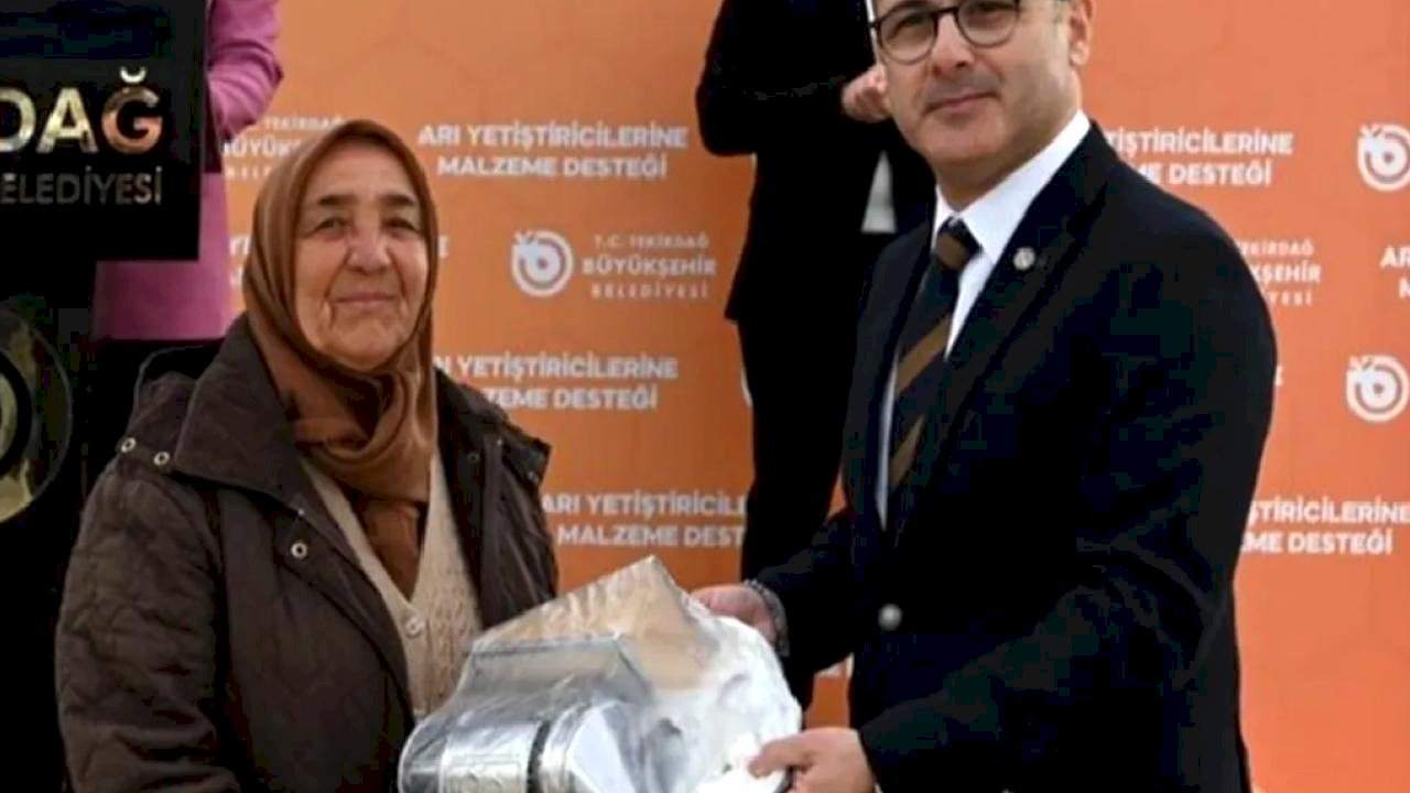 Tekirdağ'da arıcılığa Büyükşehir desteği