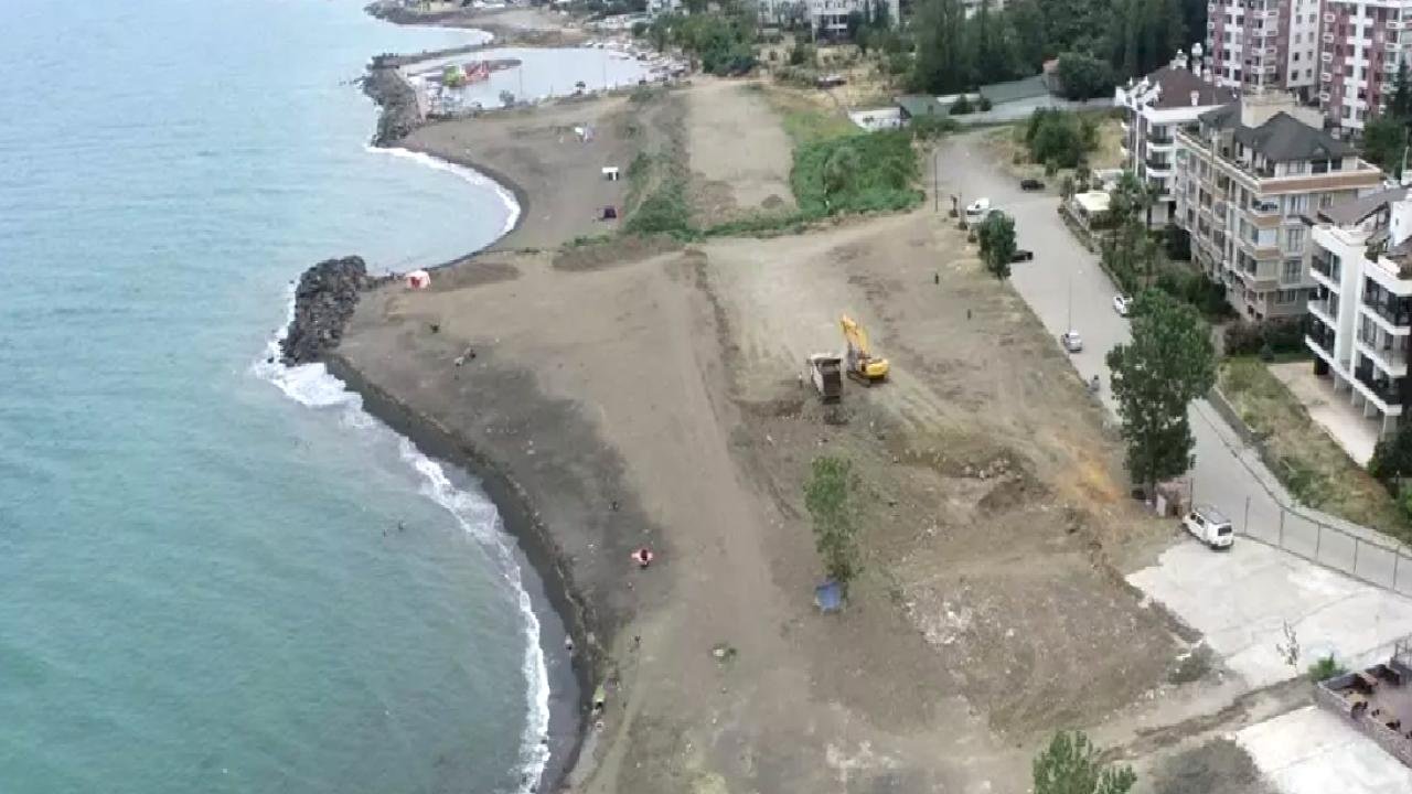 Trabzon'da Yıldızlı-Söğütlü Sahil Projesi