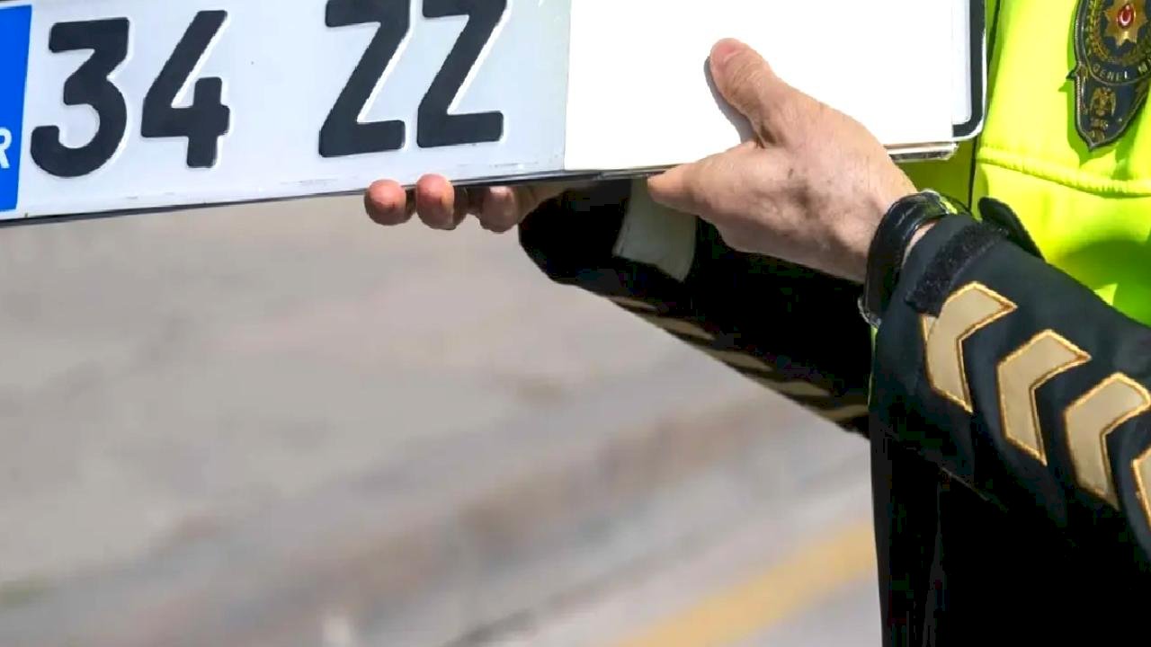 Trafik Plakaları Hakkında Önemli Açıklama