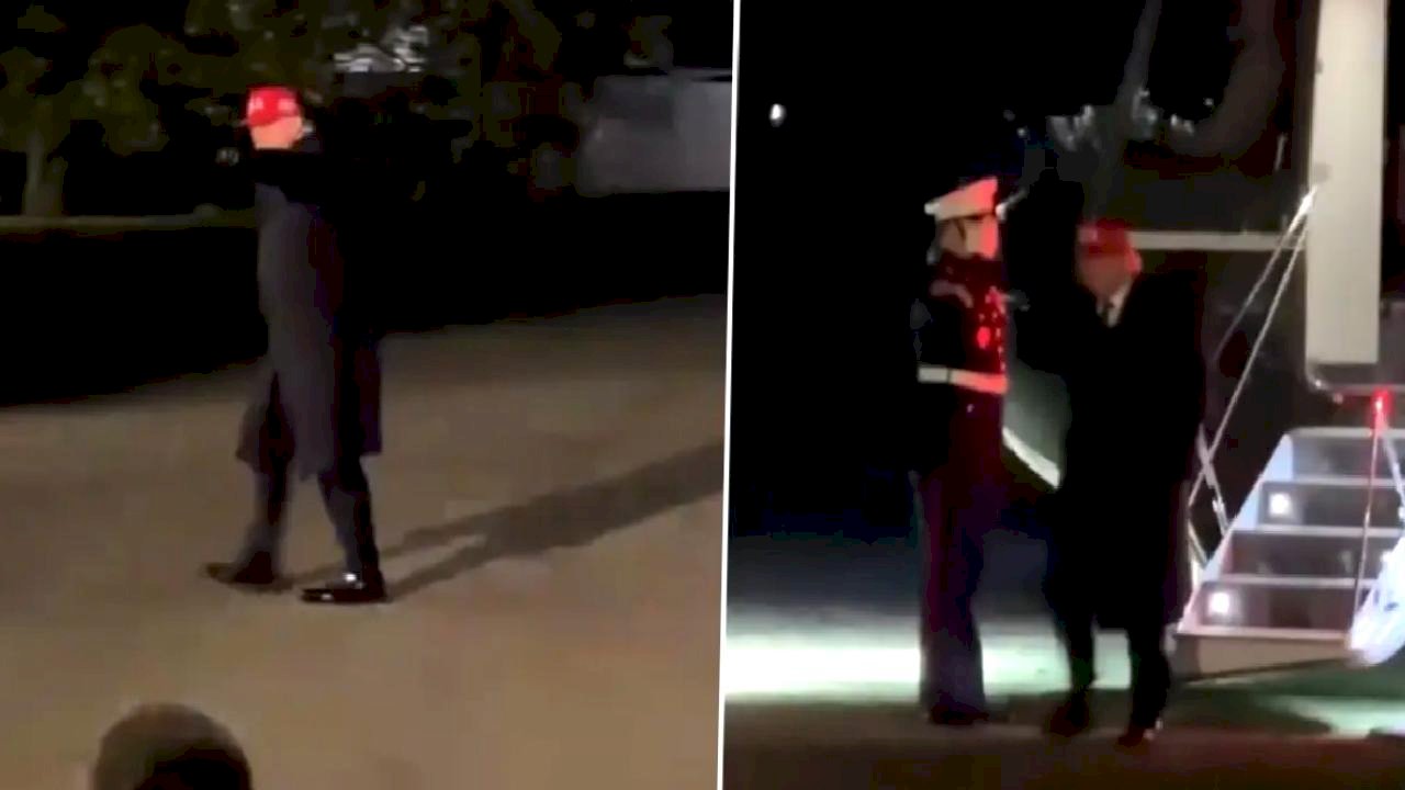 Trump "Hedefiniz nedir Başkan?" sorusunu yanıtsız bıraktı