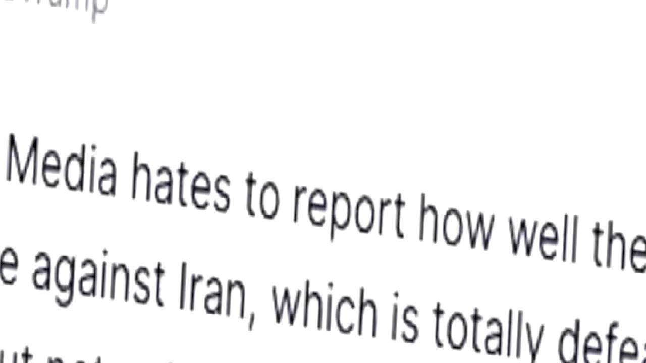 Trump'tan İran Açıklaması