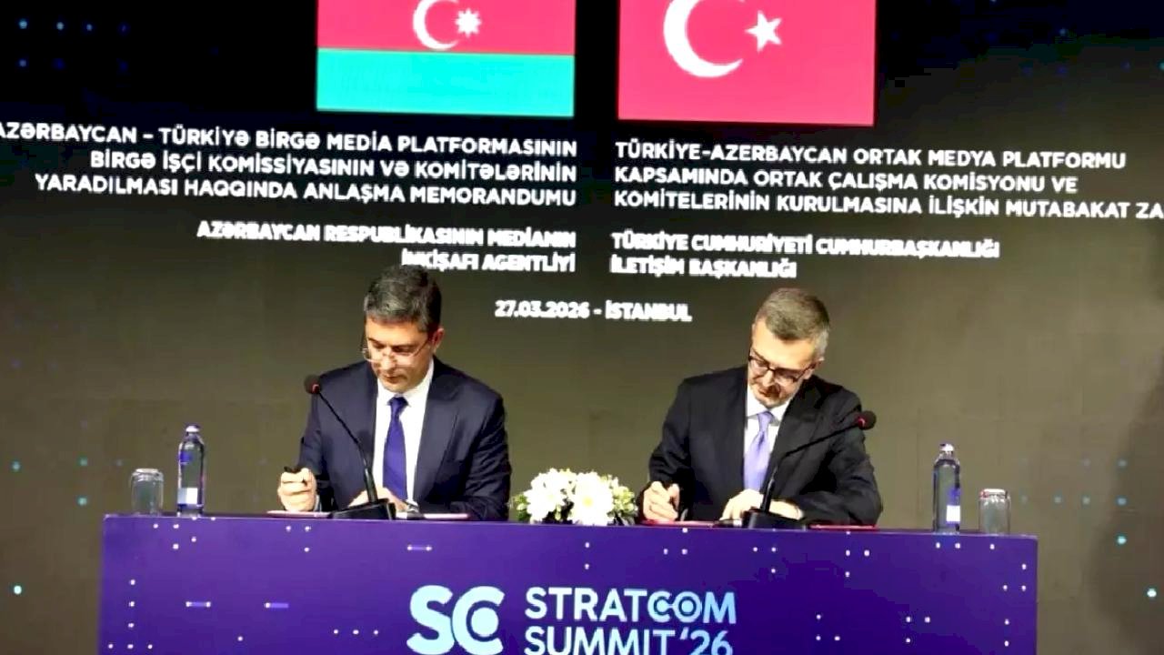 Türkiye ve Azerbaycan Arasında Ortak Medya Platformu İçin Mutabakat Zaptı İmzalandı