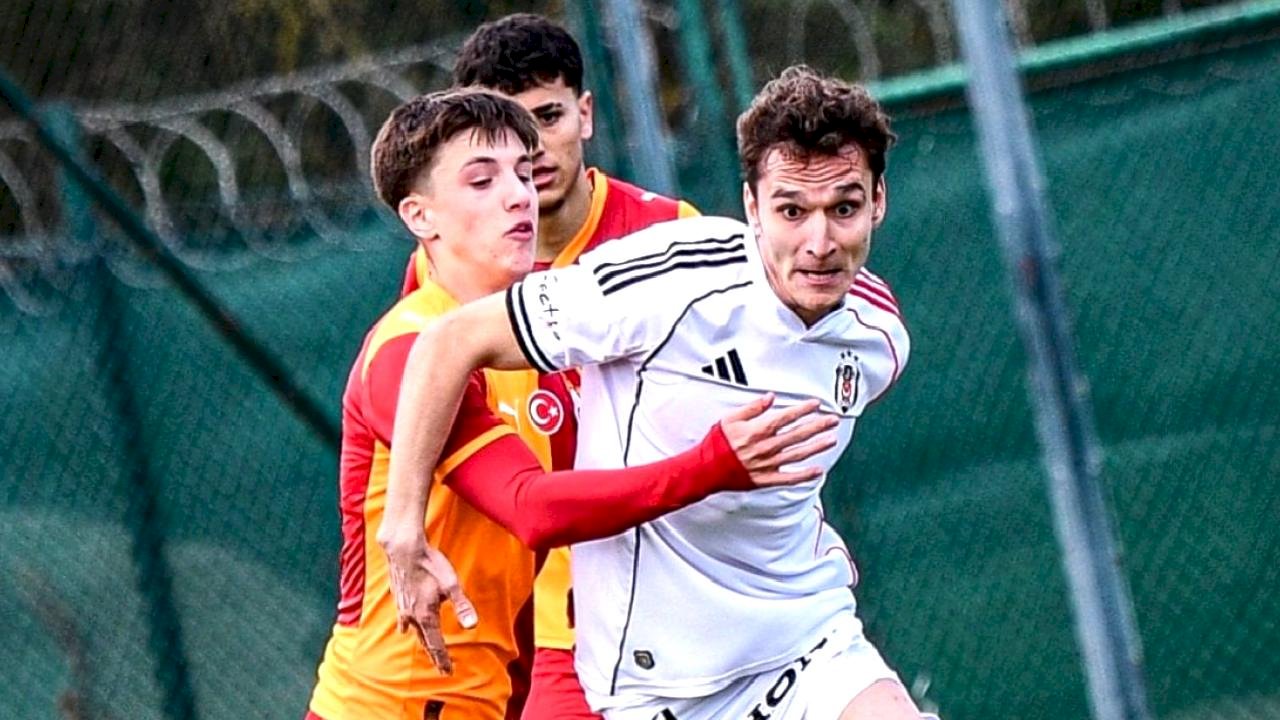 U19 liginde Beşiktaş, Galatasaray'ı tek golle geçti