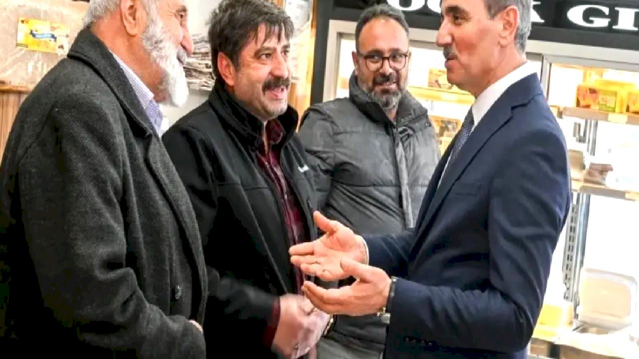 Vali Baruş'tan Gürcükapı esnafına ziyaret