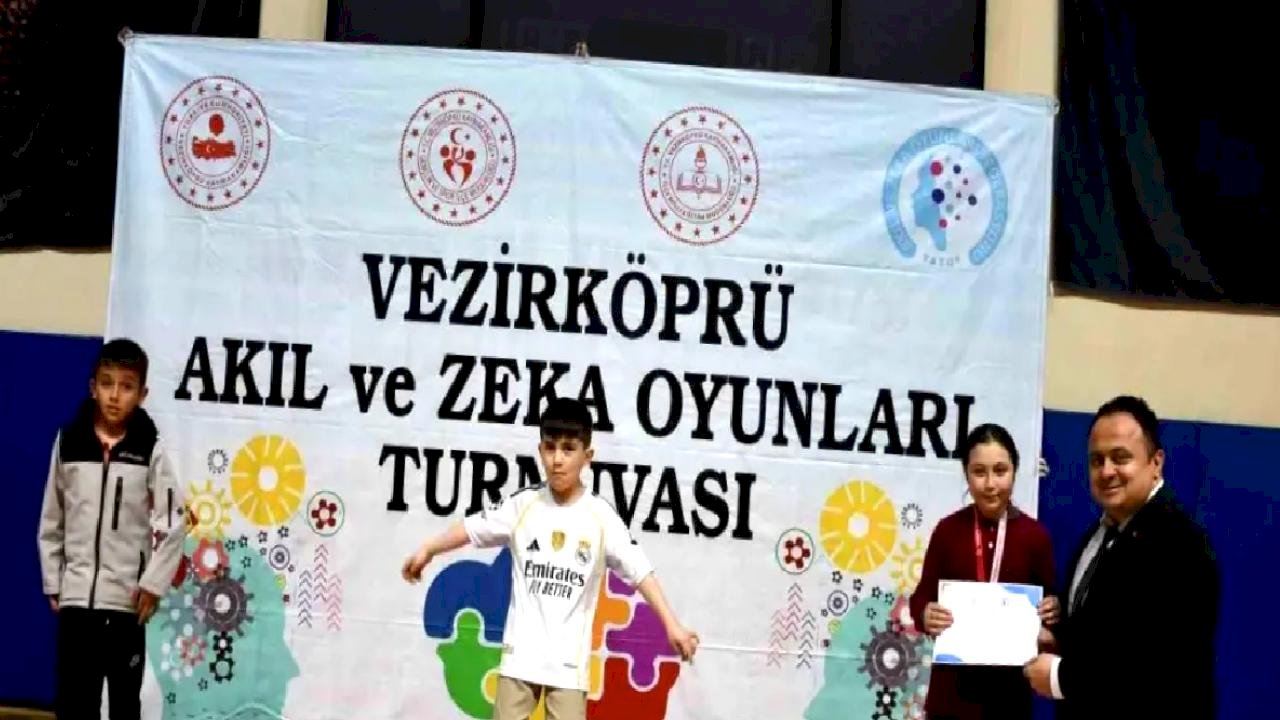 Vezirköprü'de Akıl ve Zeka Oyunları Turnuvası