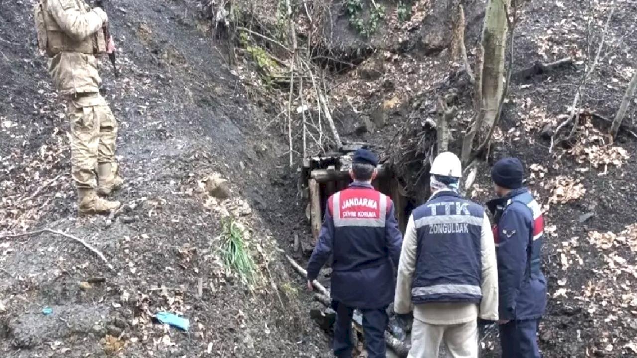 Zonguldak'ta 9 Ruhsatsız Maden Ocağı Kapatıldı