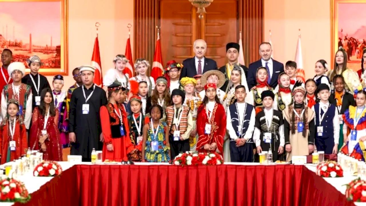 26 ülkeden dünya çocukları TBMM'de
