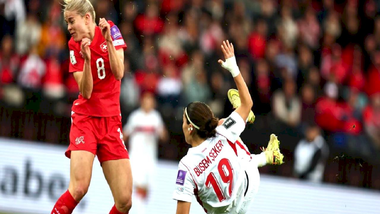 A Milli Kadın Takımı İsviçre'ye Yenildi