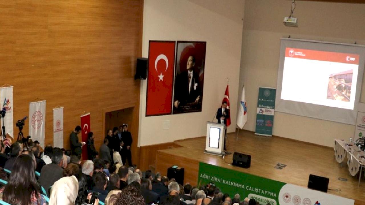 Ağrı'da Zirai Kalkınma Çalıştayı Düzenlendi