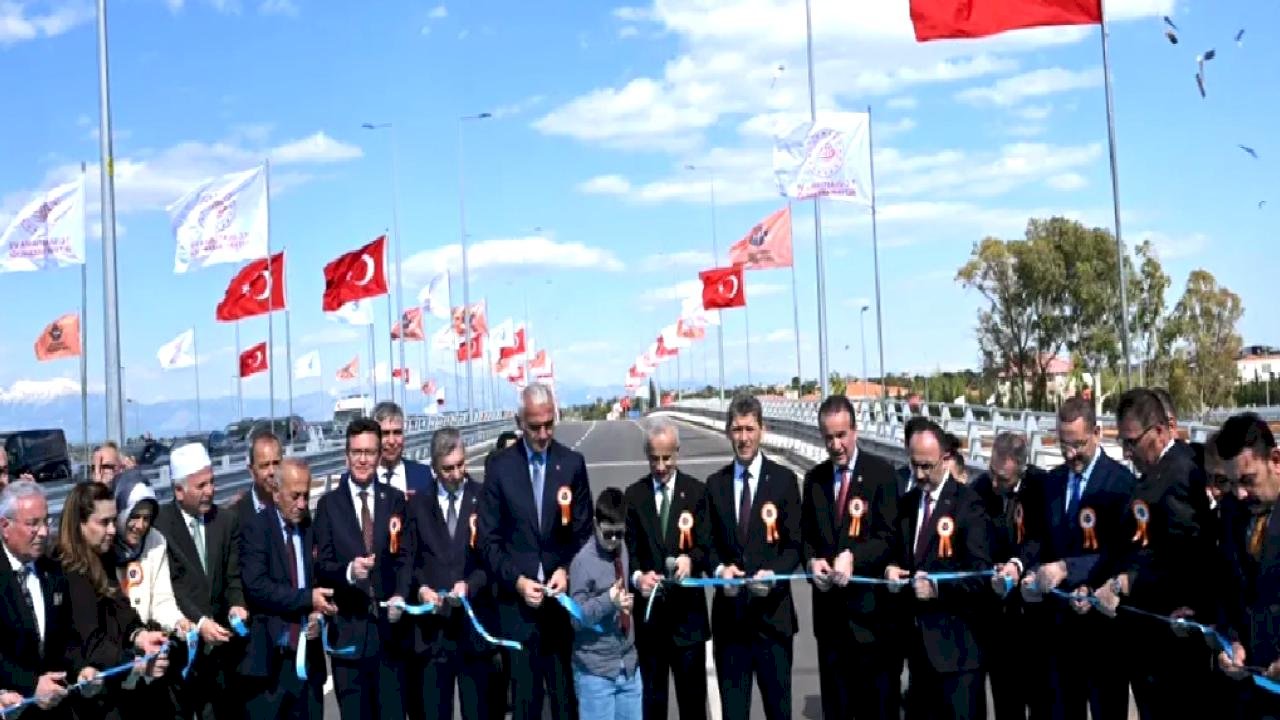 Altınkale Kavşağı hizmete açıldı... Yıllık tasarruf hedefi 274 milyon TL