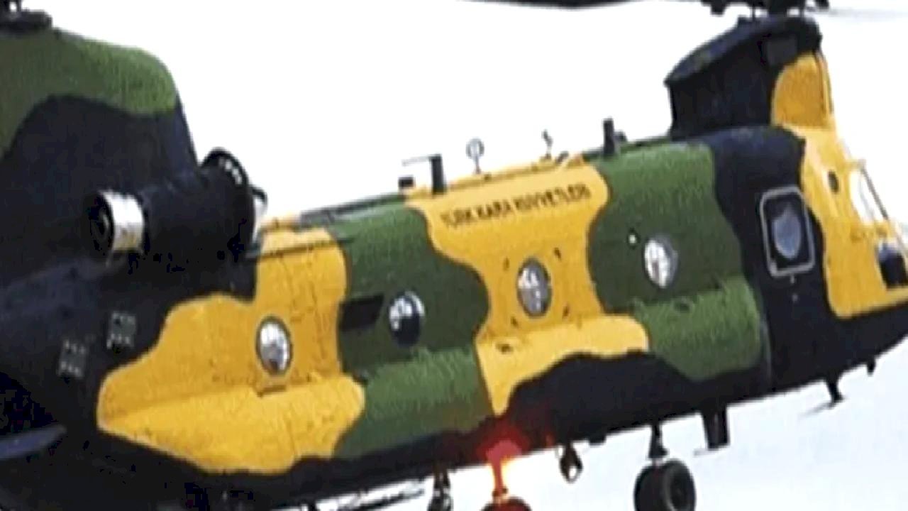 Ankara’da askeri helikopter kaza kırıma uğradı