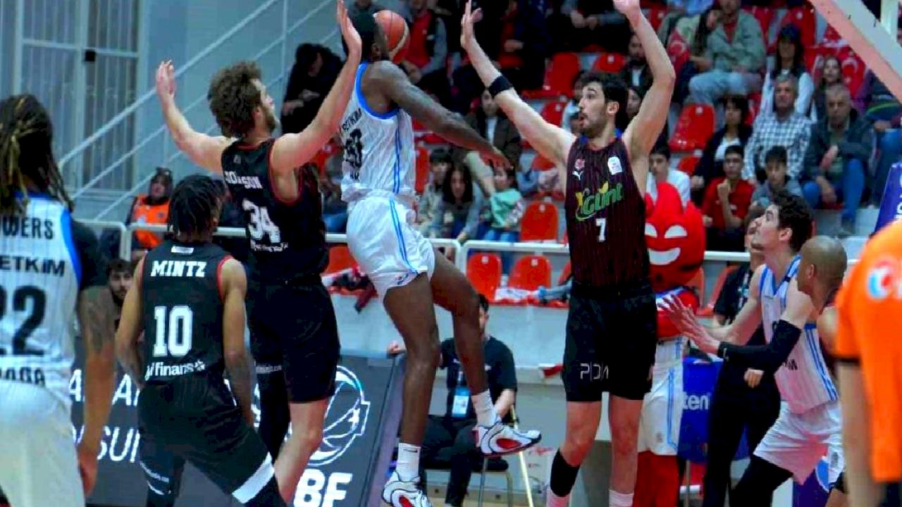 Basketbol Süper Ligi: Aliağa Petkimspor: 100 Manisa Basket: 87