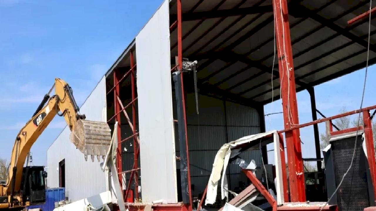 Bursa Nilüfer’de 2 günde 4 yıkım