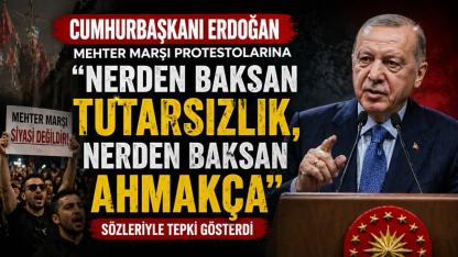Cumhurbaşkanı Erdoğan, Mehter Marşı protestolarına Ahmet Kaya şarkısıyla tepki gösterdi