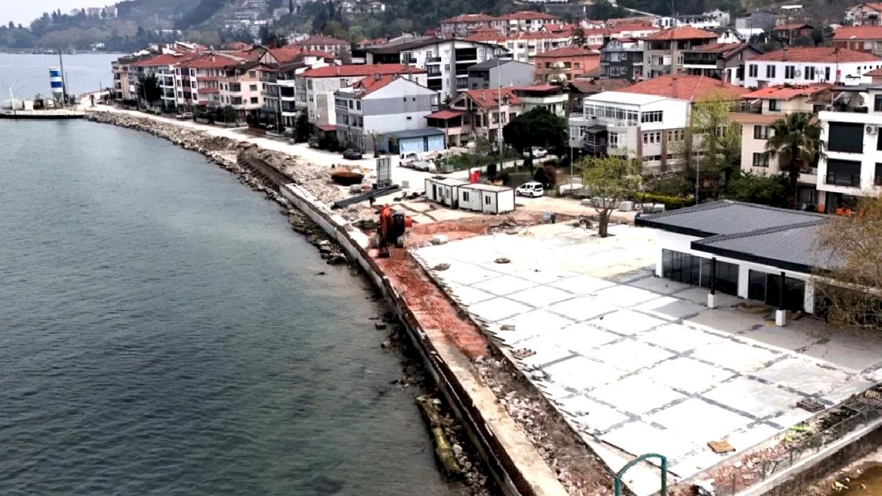 Dalga kırıcı Ulaşlı’da taşkınlarına ‘dur’ diyecek