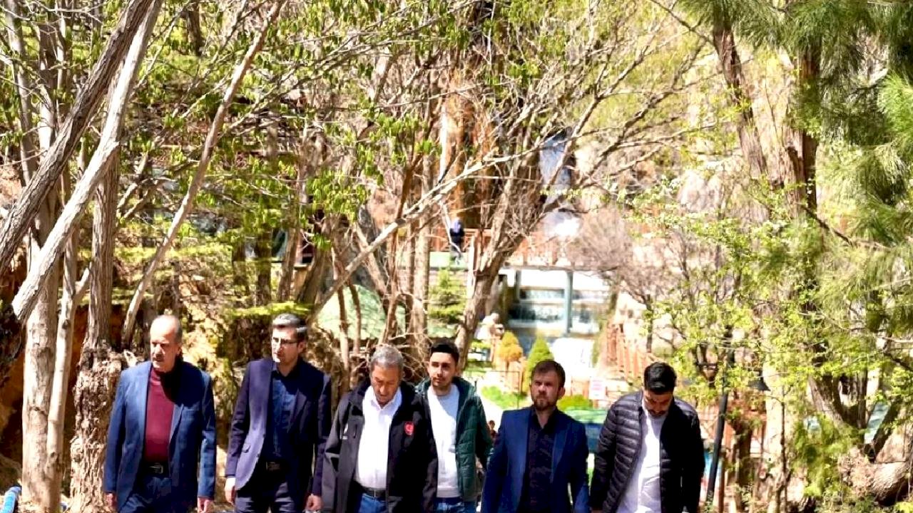 Darende'de Günpınar Şelalesi yaz sezonuna hazırlanıyor