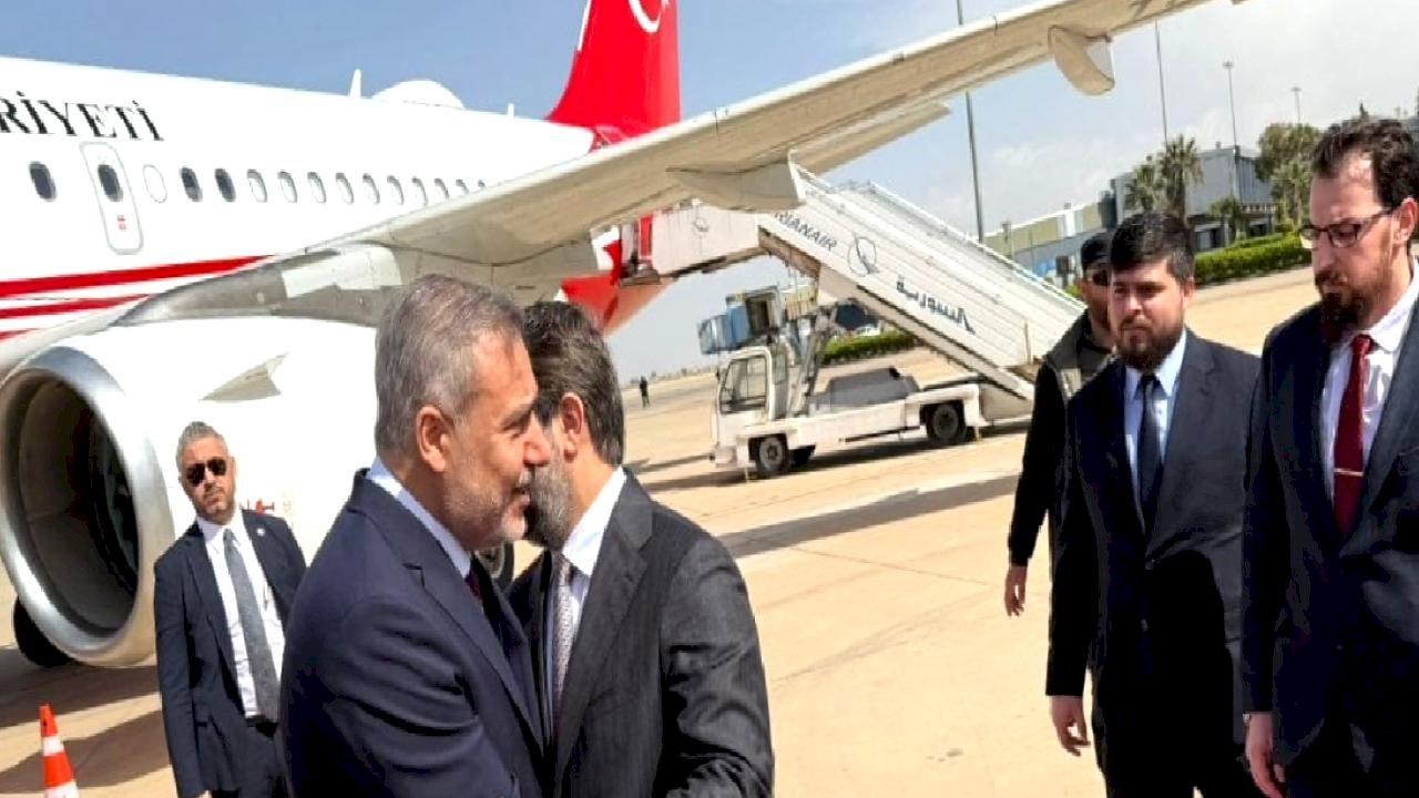 Dışişleri Bakanı Hakan Fidan, Suriye’de