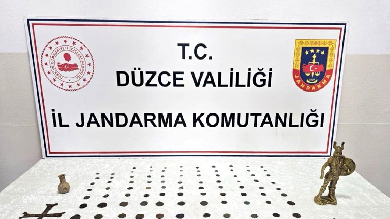 Düzce'de Tarihi Eser Operasyonu