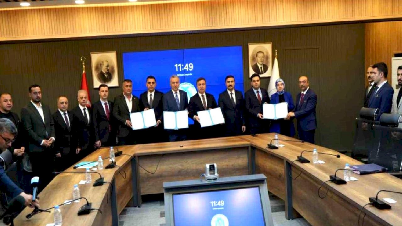Erzincan'da İşbirliği Protokolleri İmzalandı