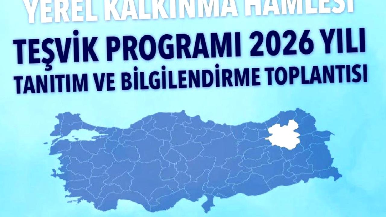 Erzurum'da Yerel Kalkınma Toplantısı