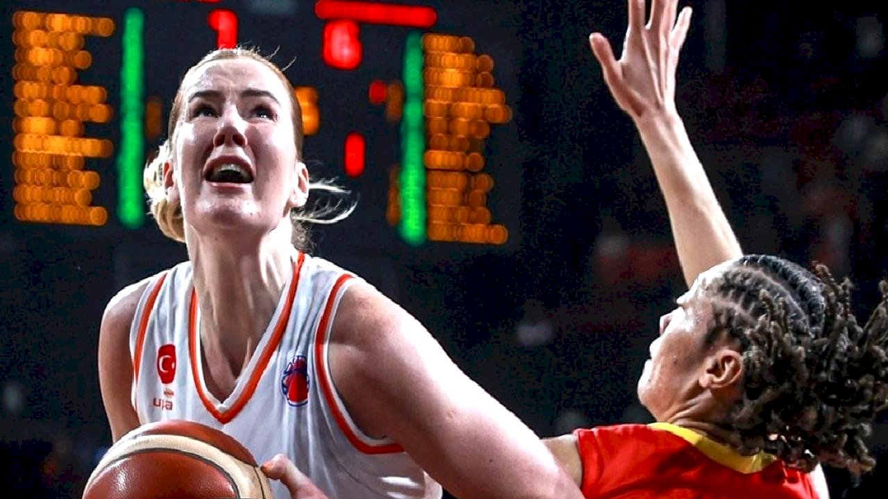 FIBA Kadınlar Avrupa Kupası'nda zafer ÇBK Mersin'in