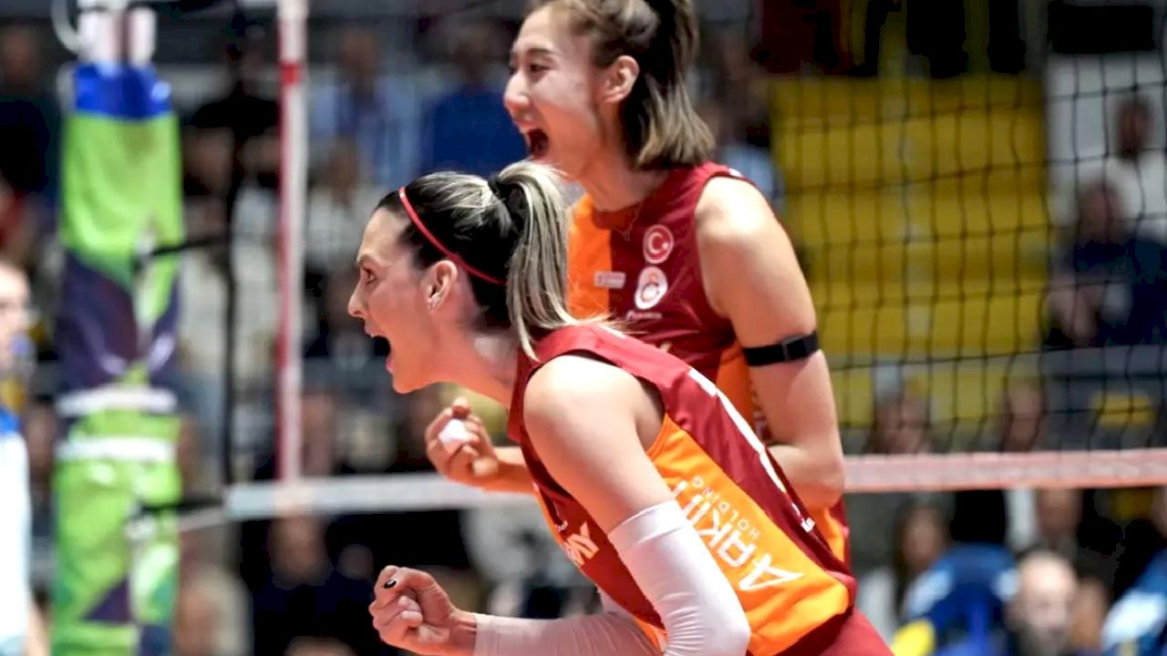 Galatasaray Daikin Avrupa şampiyonluğuna göz kırptı