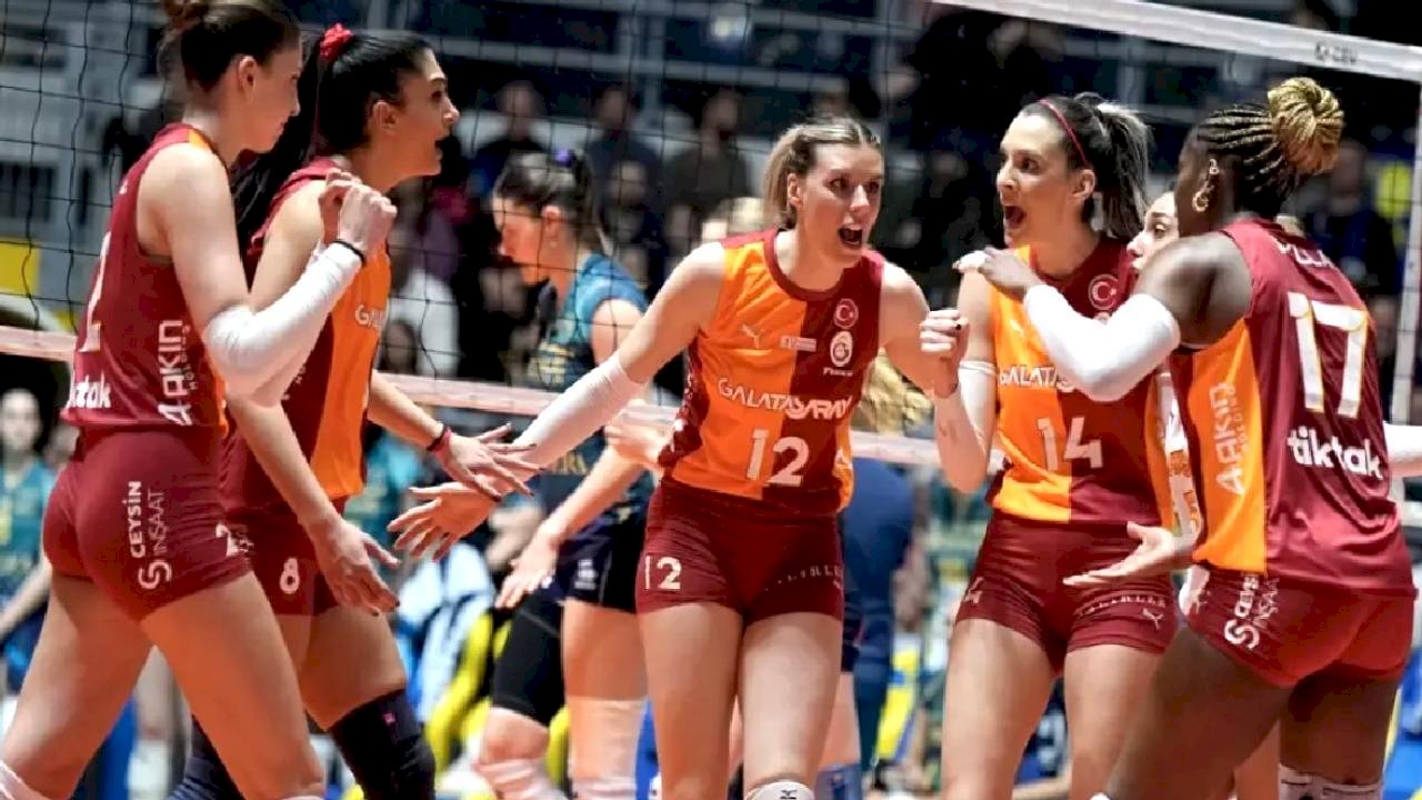 Galatasaray Daikin, CEV Kupası'nda Avantaj Sağladı