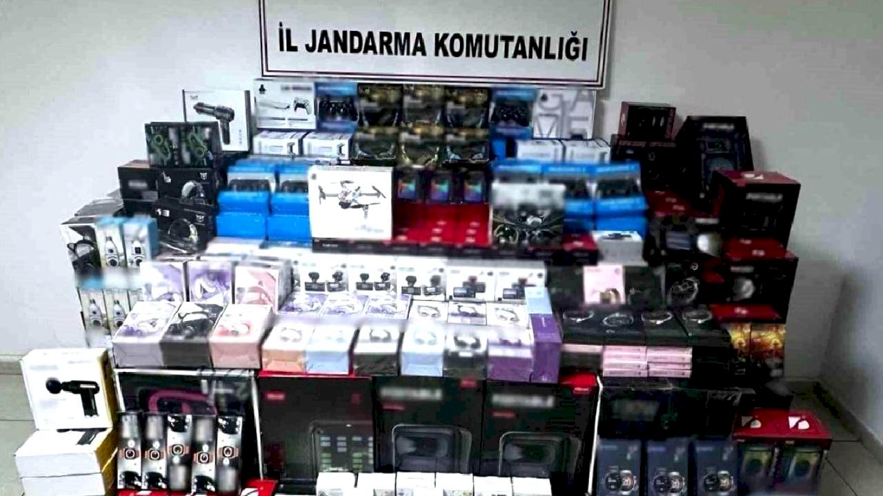 Gaziantep'te 3 milyon TL değerinde kaçak malzeme ele geçirildi: 1 gözaltı