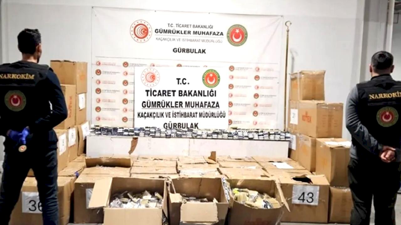 Gümrüklerde dev operasyon... 3 ayda 21,8 milyar TL’lik kaçak eşya ve uyuşturucu