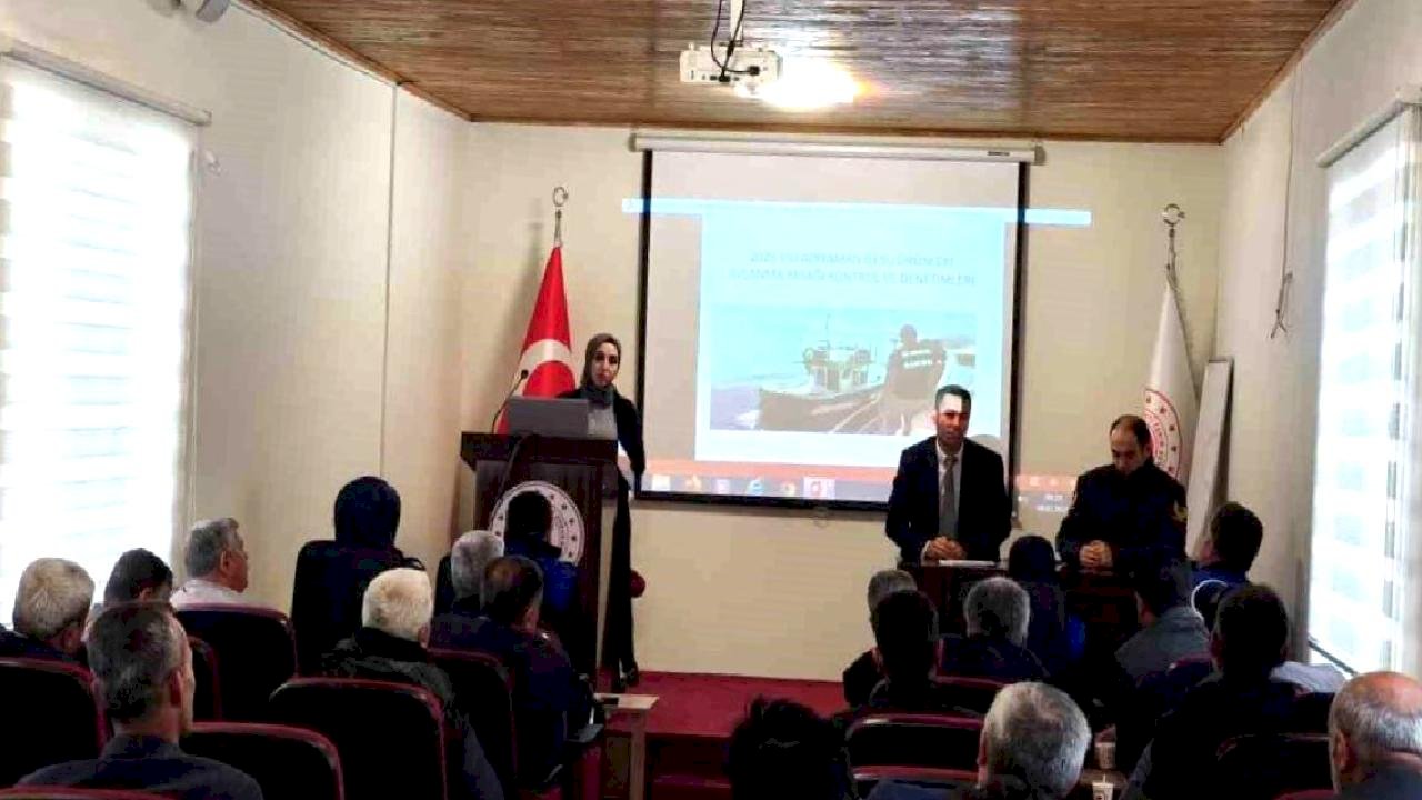 Kahta'da Su Ürünleri Av Yasağı Toplantısı