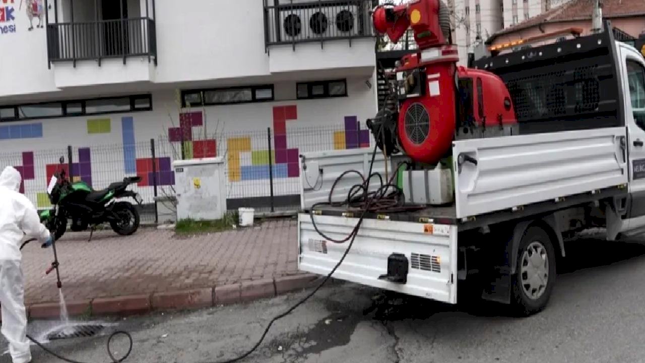 Kayseri Melikgazi'de haşeresiz yaz hazırlığı