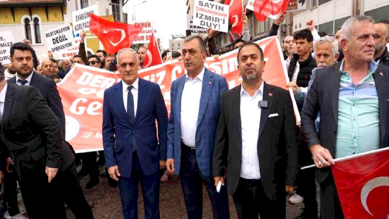 Kemeraltı Esnafından Otopark Eylemi