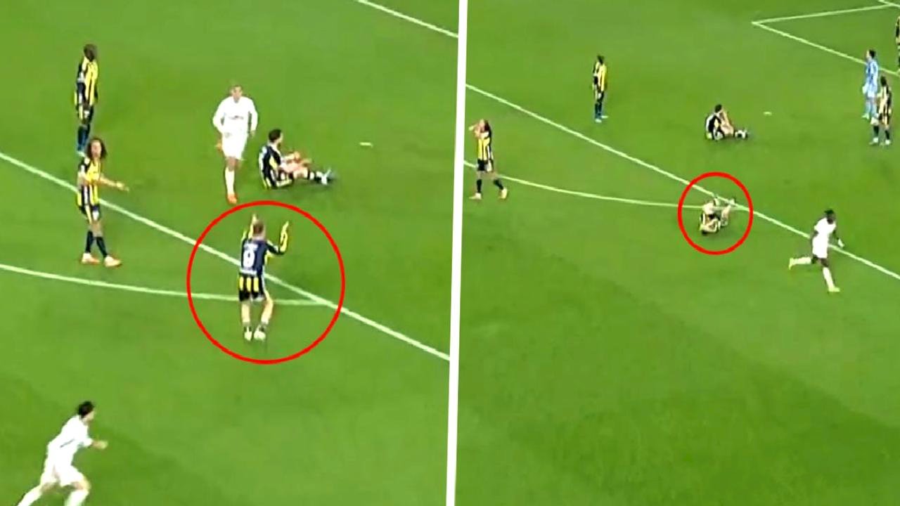 Kerem Aktürkoğlu'ndan Ederson'a büyük tepki! Sinirden kendini yere atmış