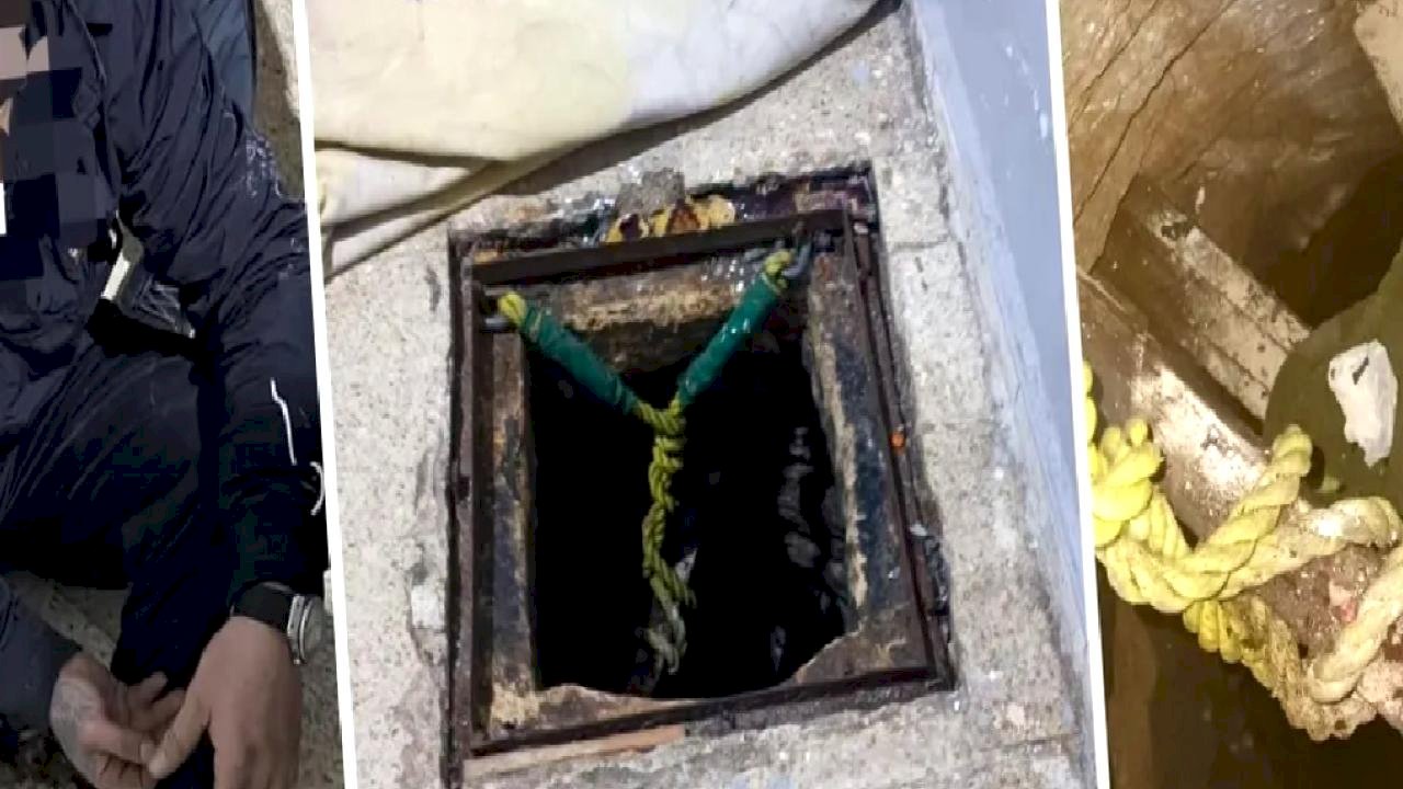 Kilis'te kuyuda saklanan firari yakalandı!