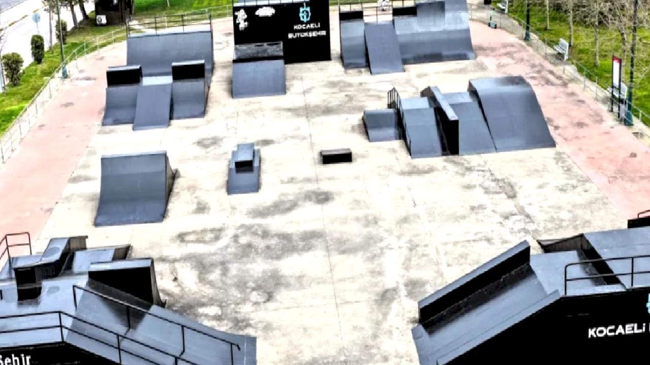 Kocaeli Sekapark’ta Skate Park yenilendi
