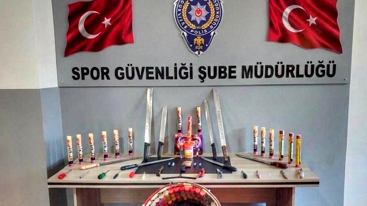 Kocaelispor-Göztepe maçında güvenlik önlemleri