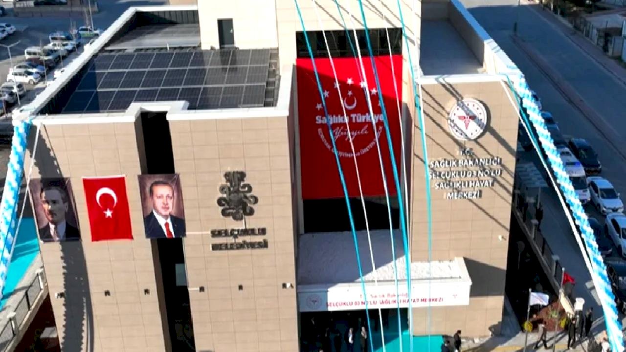 Konya Selçuklu'da Dünya Sağlık Günü'nde anlamlı açılış