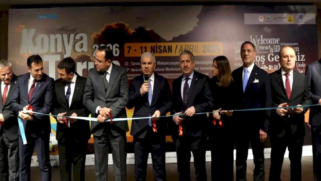 Konya Tarım Fuarı kapılarını açtı