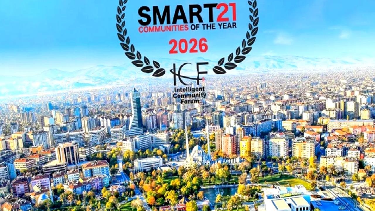 Konya'ya '2026 Smart21 Topluluğu' unvanı... Dünyanın en akıllı 21 şehrinden biri oldu