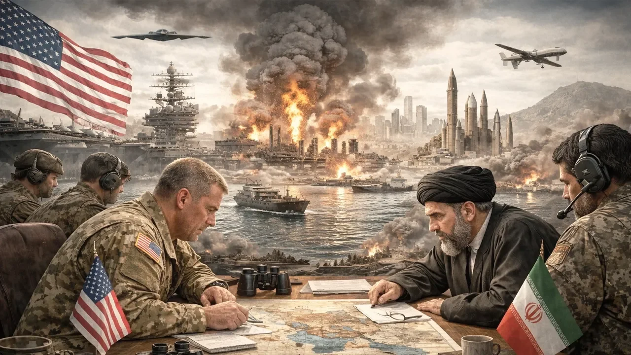 Masadaki Barış, Haritadaki Savaş