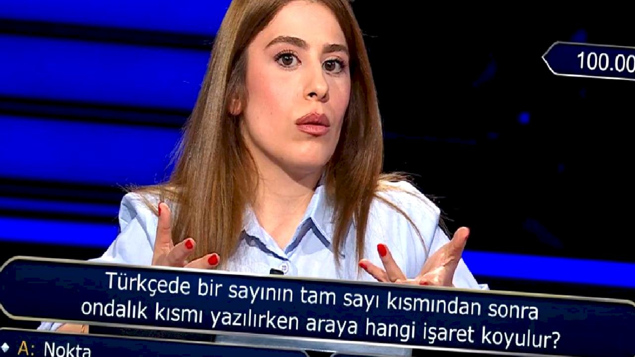 Milyoner'de edebiyat mezununu terleten dil bilgisi sorusu! Son jokerini kullandı