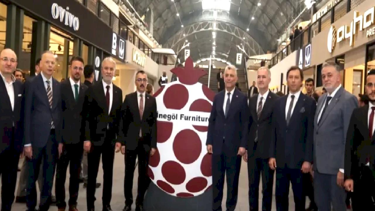 Mobilya başkenti İnegöl vitrine çıktı