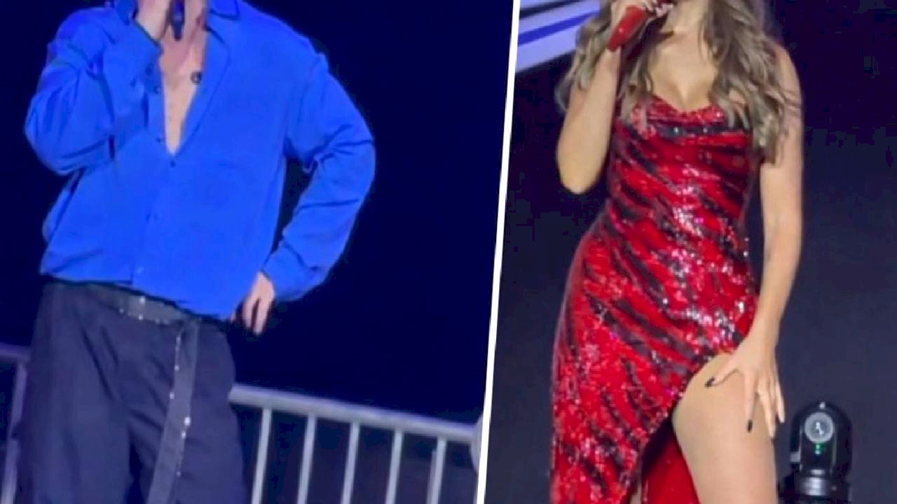 Murat Boz'dan sahnede Hadise'ye olay sözler: Böyle kıyafetler giyme benim karşımda