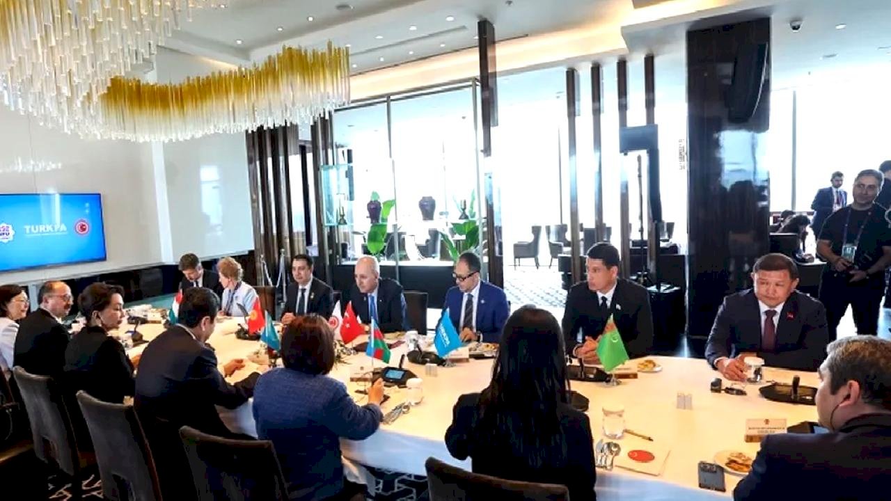 Numan Kurtulmuş, TÜRKPA üyesi mevkidaşlarıyla buluştu