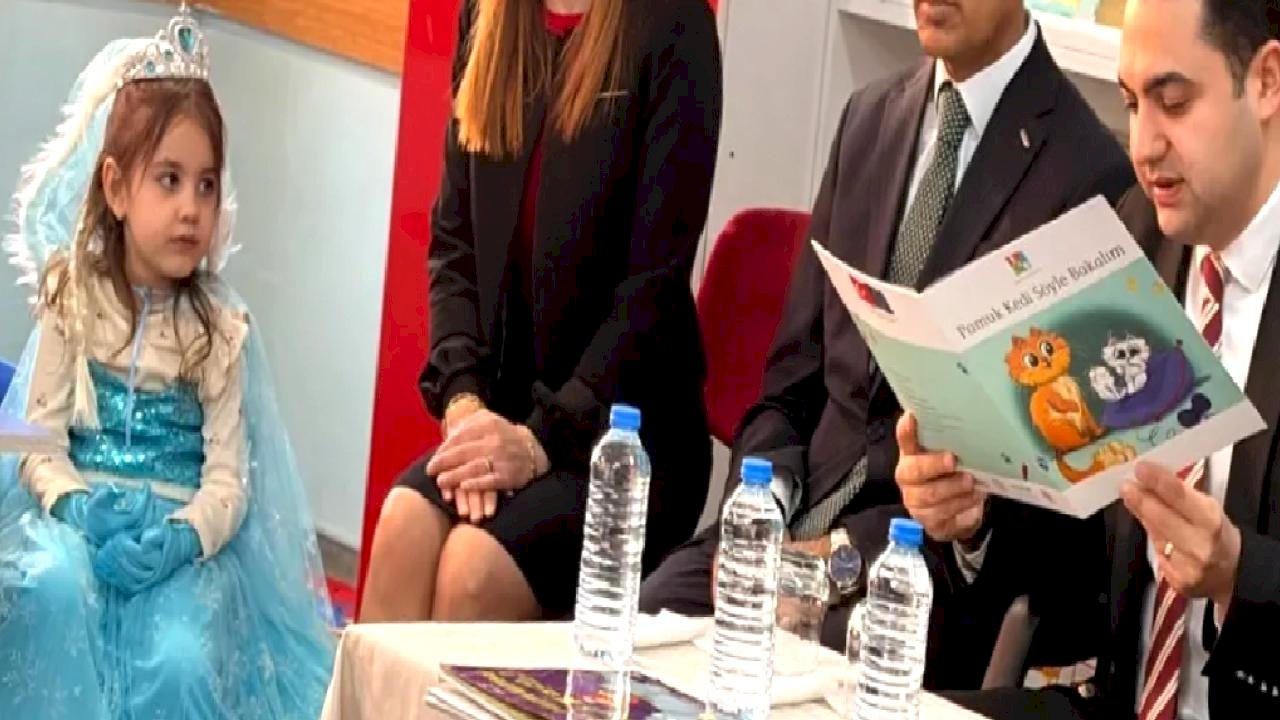 “Okuyan Şehir Ağrı” projesinde anaokulunda masal okudular