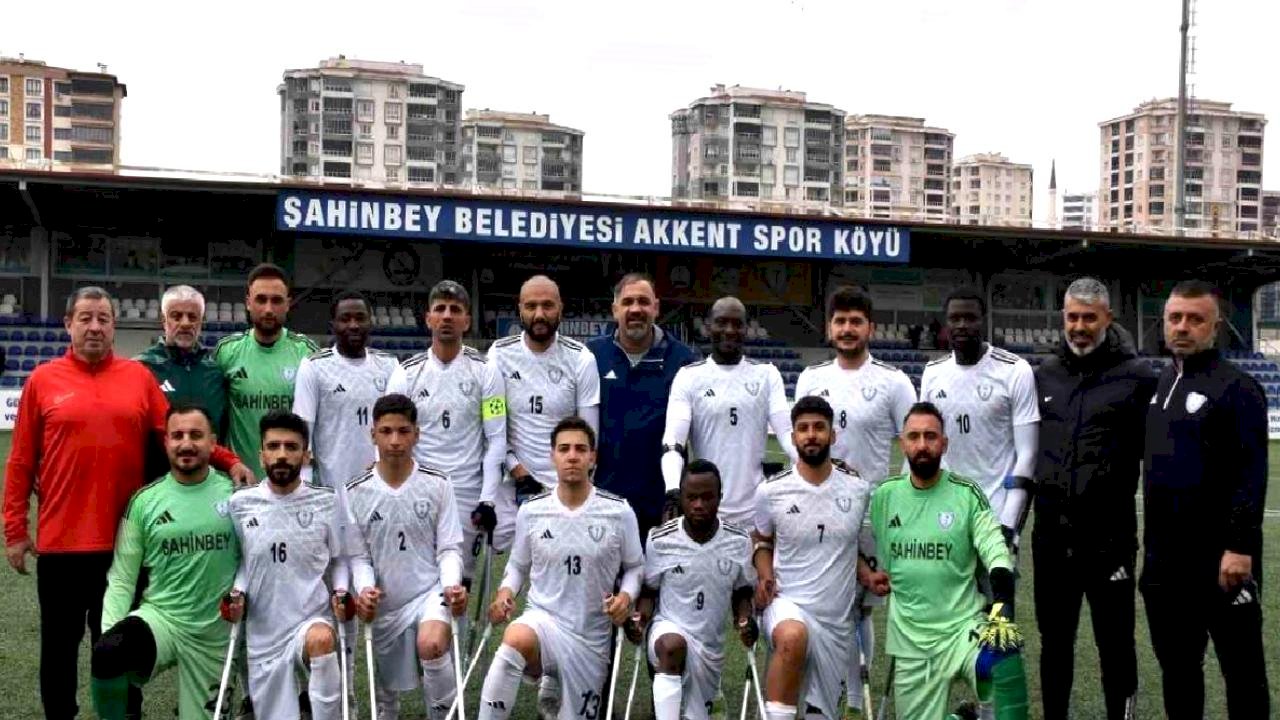 Şahinbey Ampute'den gol şov: 5-0