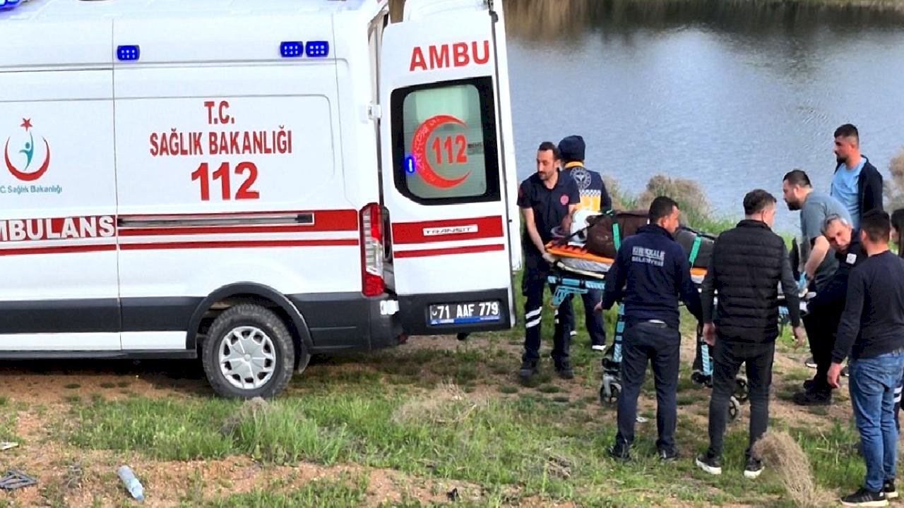 Şarampole Düşen Araçta Sürücü Ağır Yaralandı