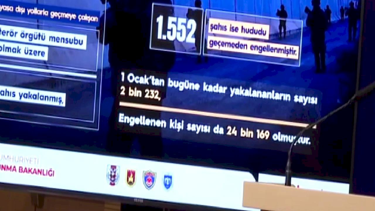 Son bir haftada 140 kaçak geçiş girişimi engellendi... Hudut güvenliği kesintisiz sürüyor
