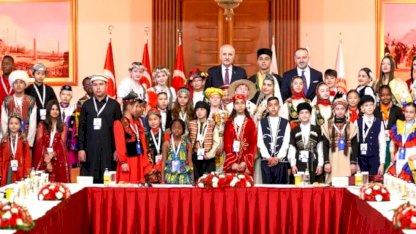 26 ülkeden dünya çocukları TBMM'de